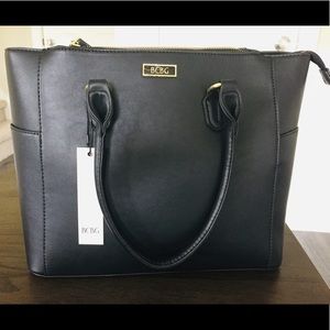 BCBG black hand bag